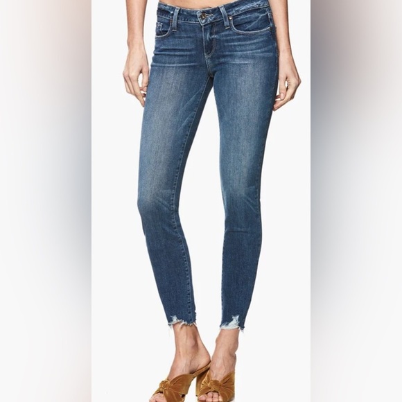 Paige Verdugo Ankle Jeans Size 25 – Super Soft Skinny Mid-Rise Denim - Picture 1 of 7